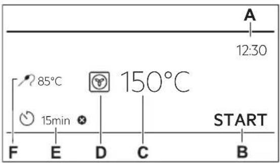 ELECTROLUX LOE8P39X - Displej - 1