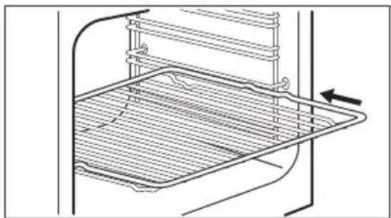 ELECTROLUX LKR564277W - Tvarovaný rošt: - 1