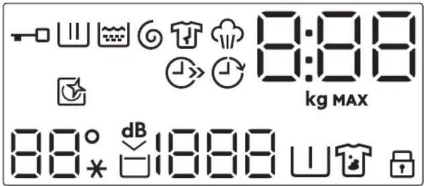 AEG LFR71844SBC - Displej - 1