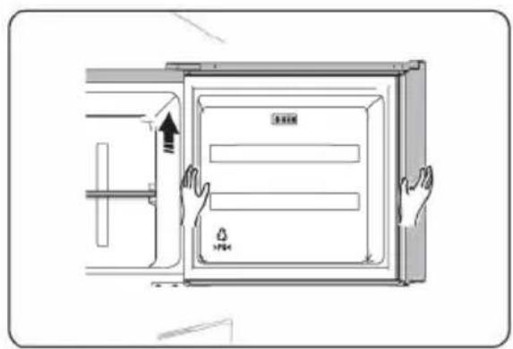 GORENJE RT514EW4 - ZMĚNA SMĚRU OTVÍRÁNÍ DVÍŘEK - 12