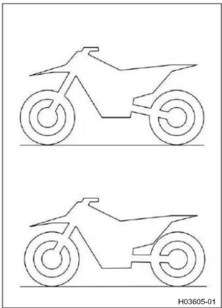GasGas MC 65 (2026) - Možnosti nastavení výšky sedadla - 1