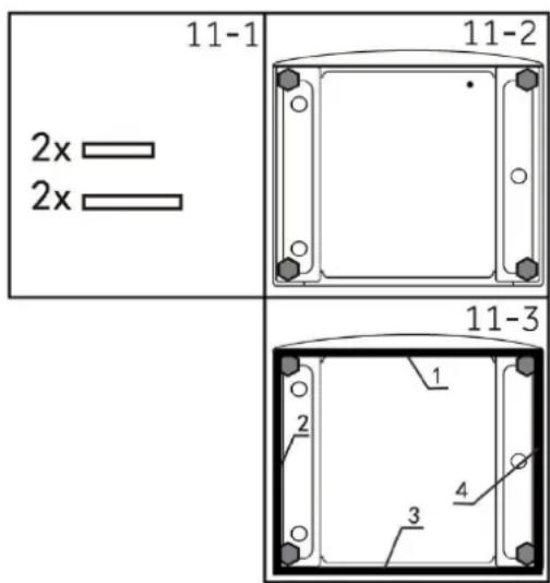 11-1 2x 2x 11-2 11-3 1 2 3 4
