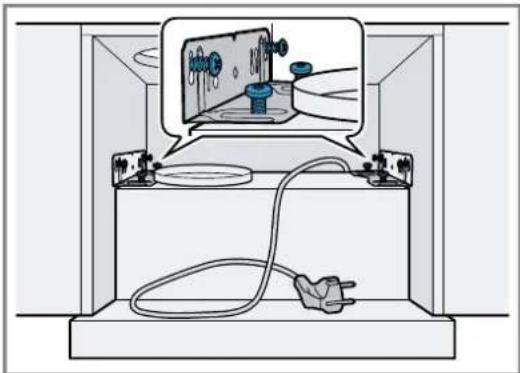 SIEMENS LI63LB526 - Montáž spotřebiče - 1