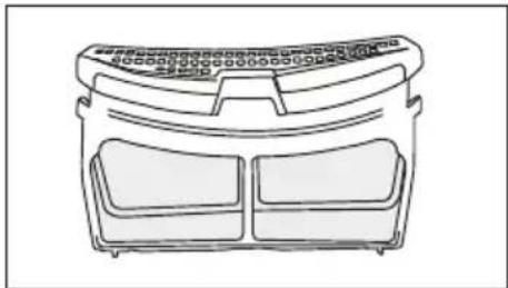 WHIRLPOOL C WD 85M WBS CZ - Filtry na vlákna (vnitřní a vnější filtry) / Čištění vnitřního povrchu plnicích dvířek - 4