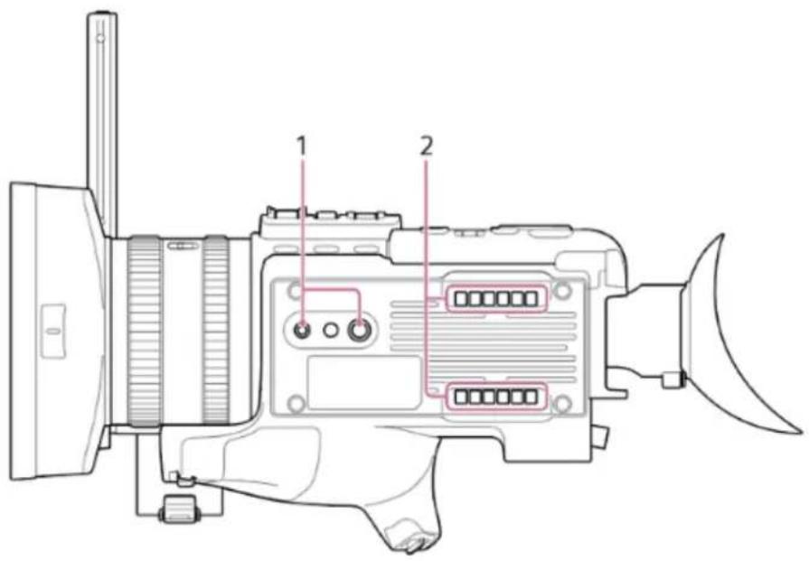 SONY PXW-Z200 - Dolní strana - 1