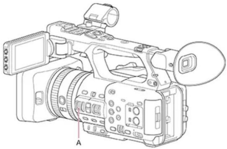 SONY PXW-Z200 - Otočný ovladač IRIS - 1