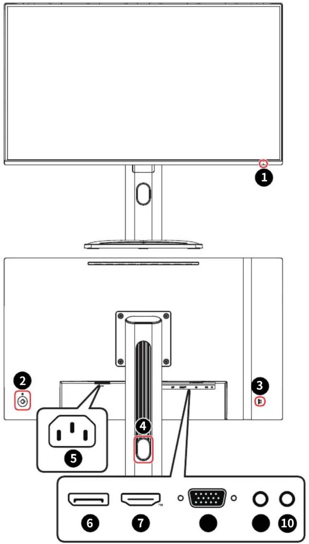 MSI PRO MP275PG E14 - Nastavení monitoru - 6