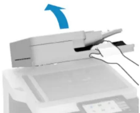 CANON imageFORCE C3150 - Otevřete podavač. - 1