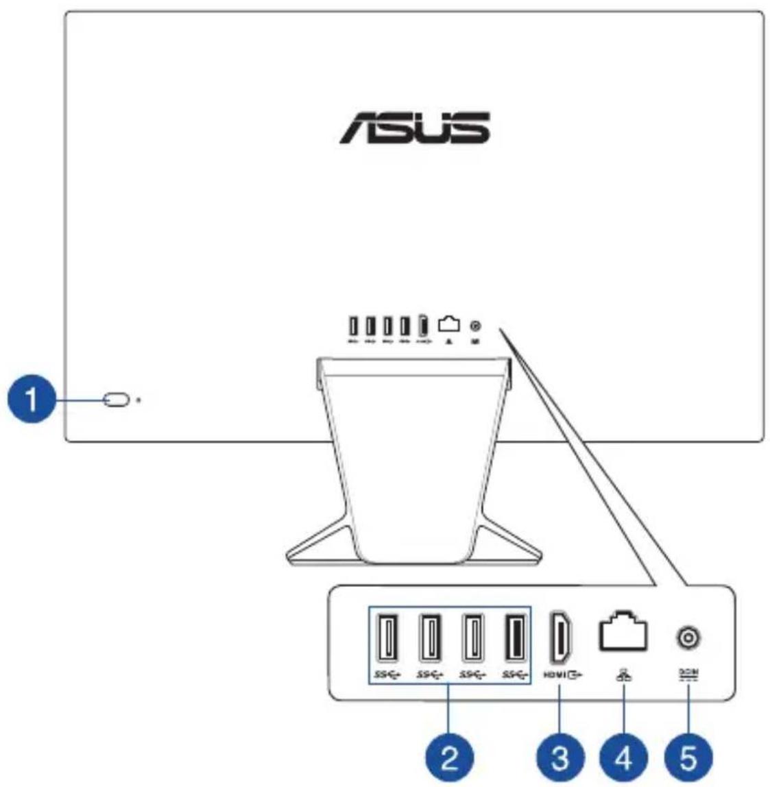ASUS 1 2 3 4 5