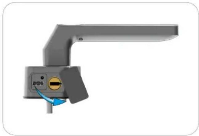 EZVIZ DL06 - Odemknutí mechanickým klíčem - 1