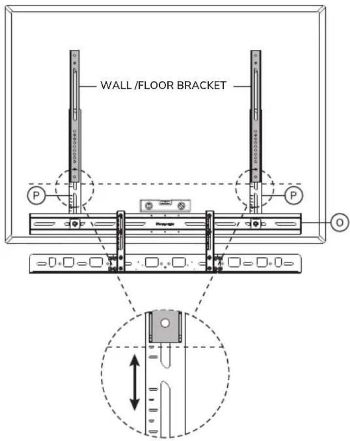 WALL /FLOOR BRACKET