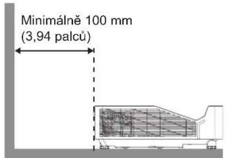 OPTOMA ZK420UST - Upozornění k instalaci projektoru - 3
