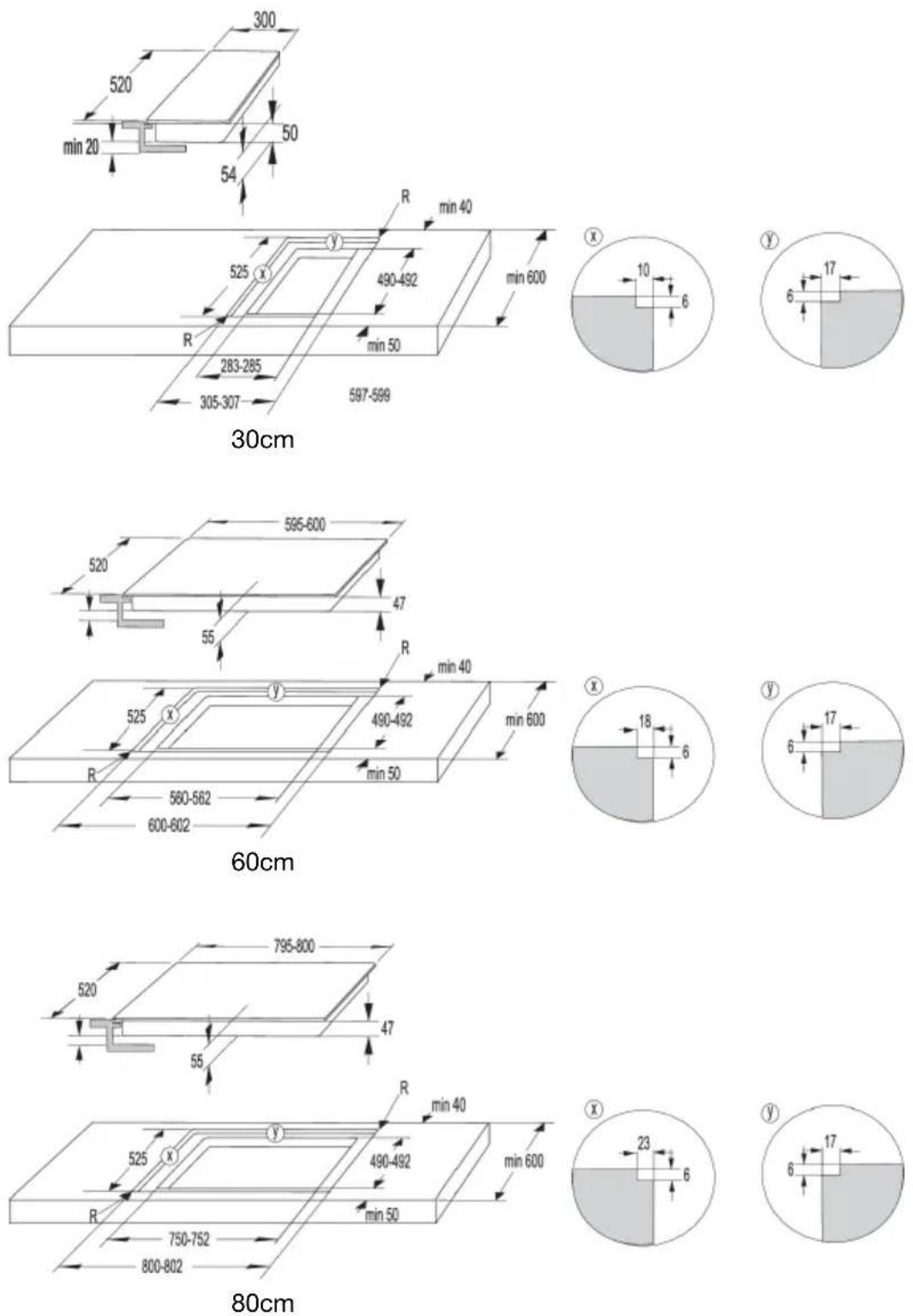GORENJE ECT601FM - VÝŘEZSKLO - 2