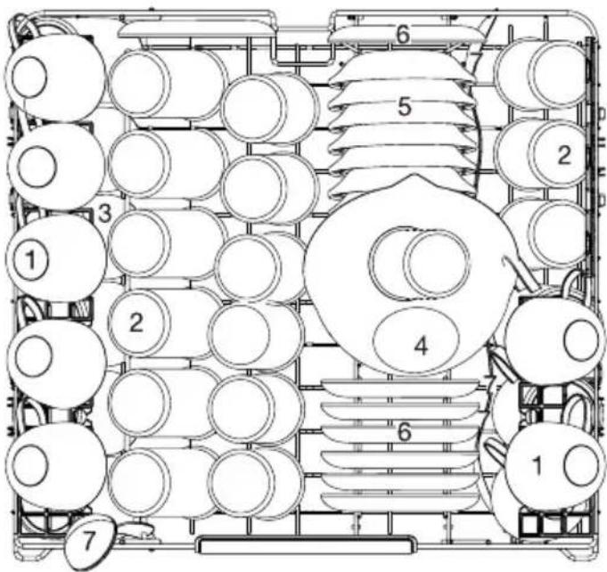 GORENJE ULTRA16FSAWIFIX - Horní koše: - 1