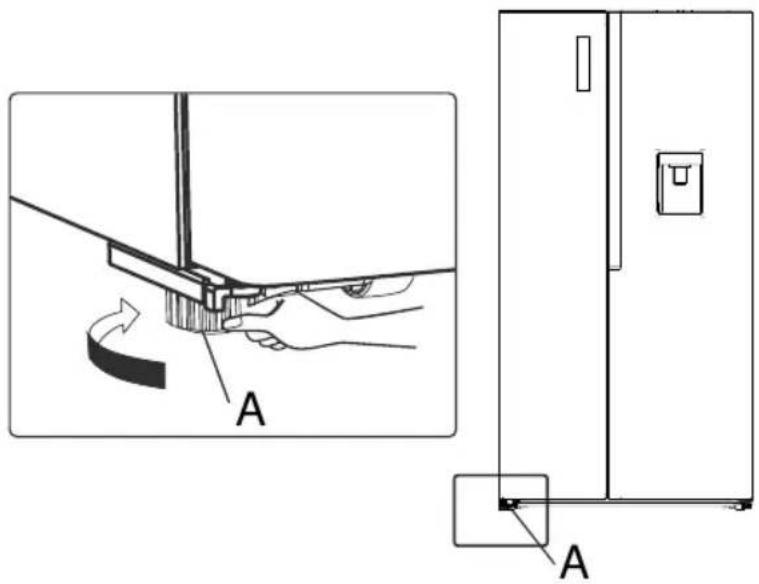 GORENJE NRS917E41BX - Vyrovnání dveří (v případě potřeby) - 1