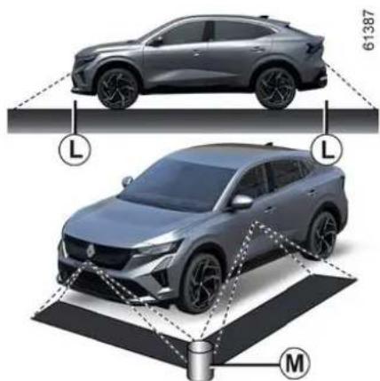 RENAULT Rafale (2023) - Jízda nebo couvání k vyčnívajícímu předmětu - 1