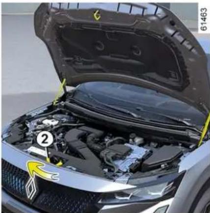 RENAULT Rafale (2023) - PŘÍSTUP K MOTORU, ÚROVNĚ - 4