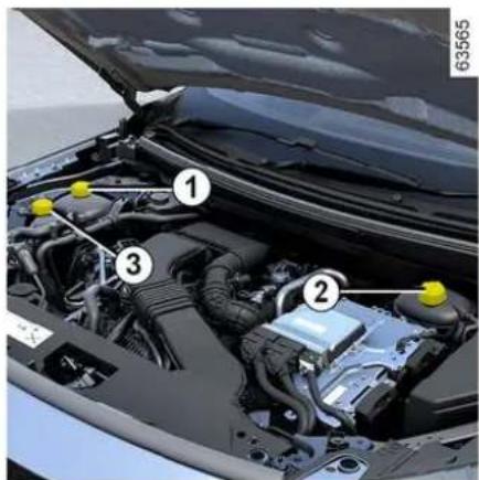 RENAULT Rafale (2023) - PŘÍSTUP K MOTORU, ÚROVNĚ - 1