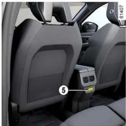 RENAULT Rafale (2023) - Multimediální zásuvky „USB-C“ - 1
