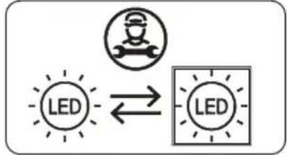 SHARP SJ-FBB02DTXLE-EU - A LED-izzók cseréje - 2
