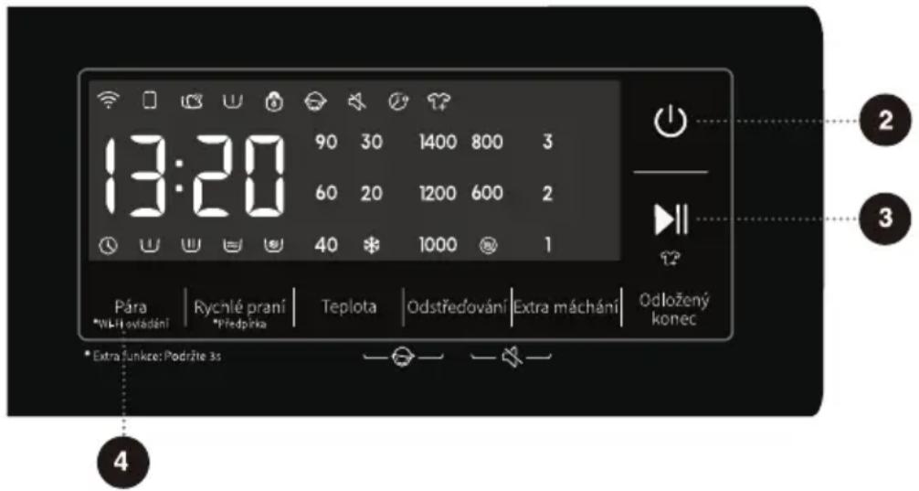 HISENSE WF3S9043BW1 - DALŠÍ NASTAVENÍ A FUNKCE - 1