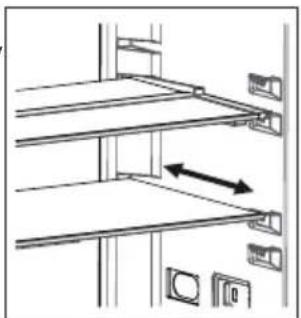 SHARP SJ-NBA32DMXPE-EU - Adapti-shelf (u některých modelů) - 1