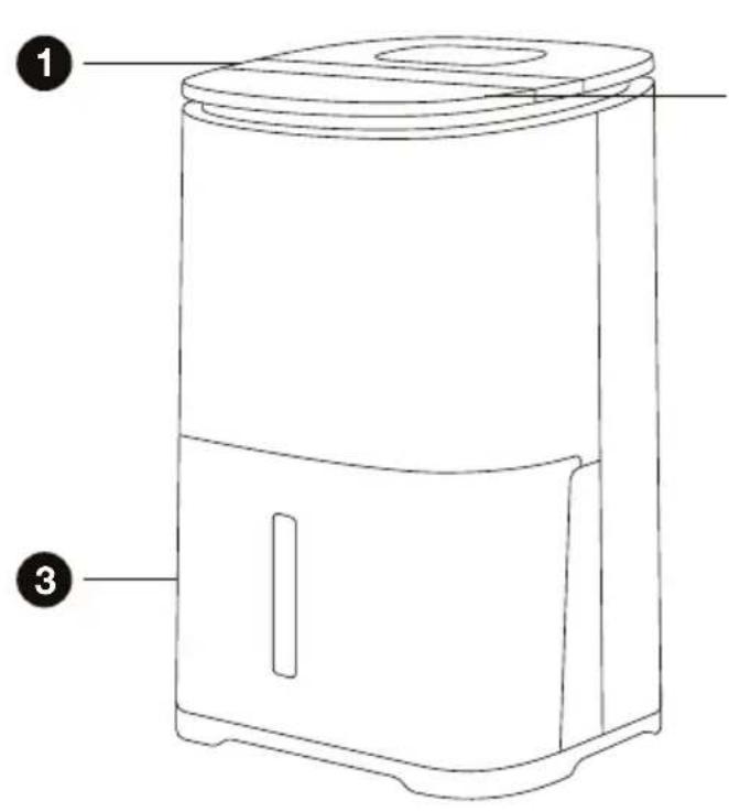 Meaco MaecoDry Arete One - Identifikace produktu - 1