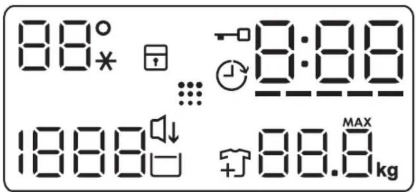 ELECTROLUX SteamCare 700 EW7F3684SU - Displej - 1