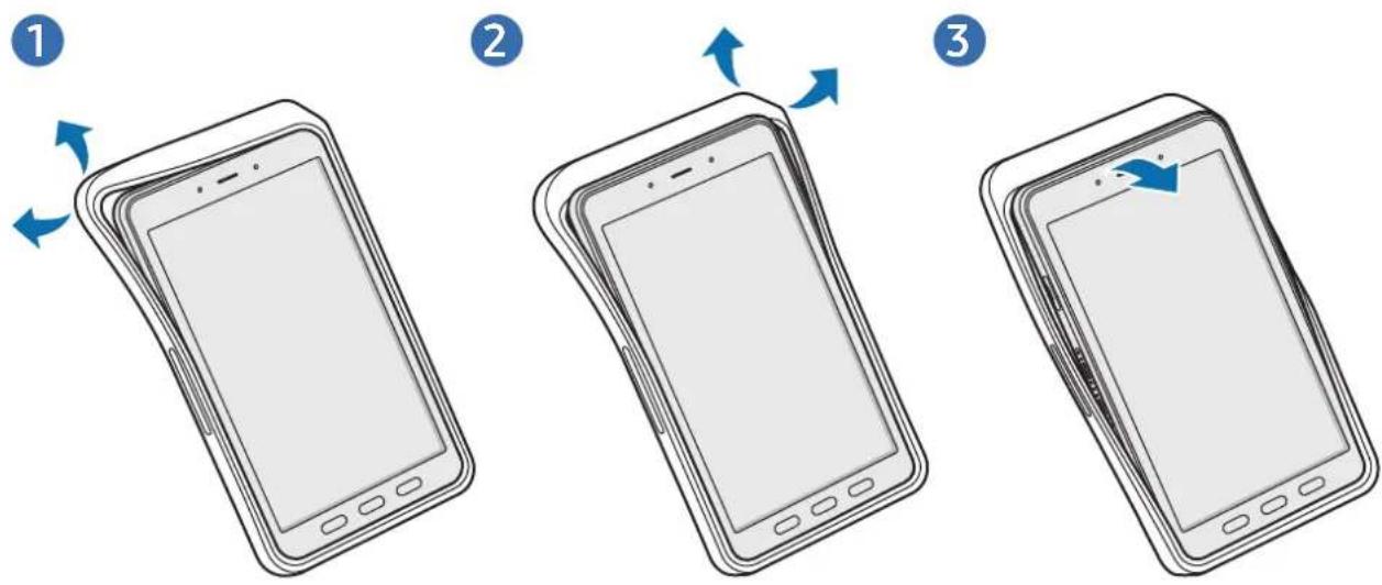 SAMSUNG Galaxy Tab Active5 - Ochranné pouzdro - 3