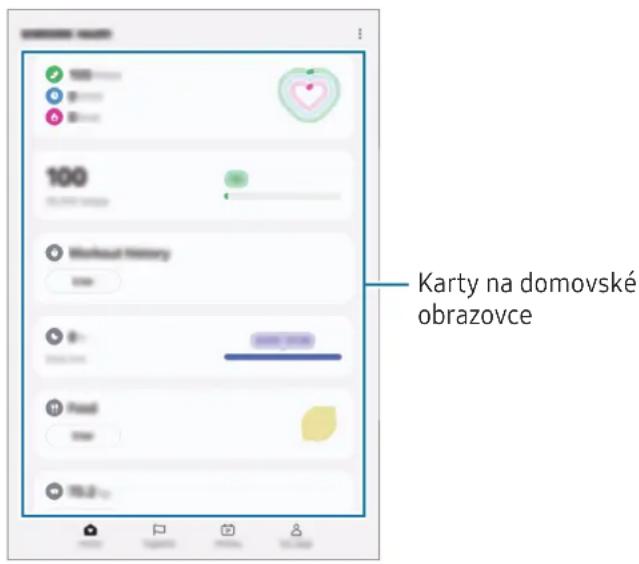 SAMSUNG Galaxy Tab Active5 - Používání aplikace Samsung Health - 1