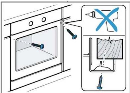 BOSCH HBA172EB3 - Montáž spotřebiče - 2