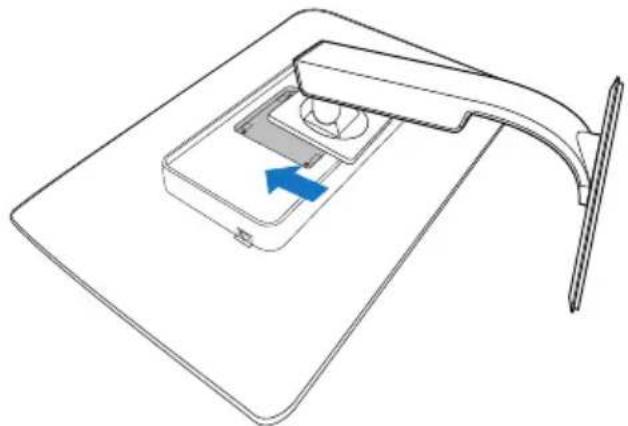 PHILIPS 19P4QYEB - Montáž podstavce - 2