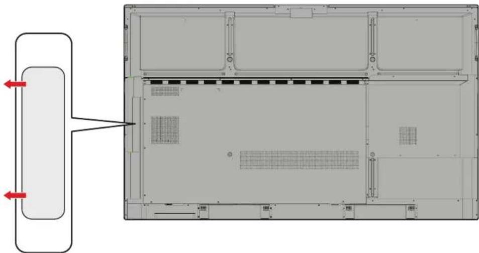 VIEWSONIC IFP6563-2C - Instalace slot-in PC (slot OPS) - 1