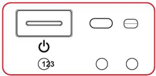 VIEWSONIC IFP6563-2C - Ovládací panel - 1