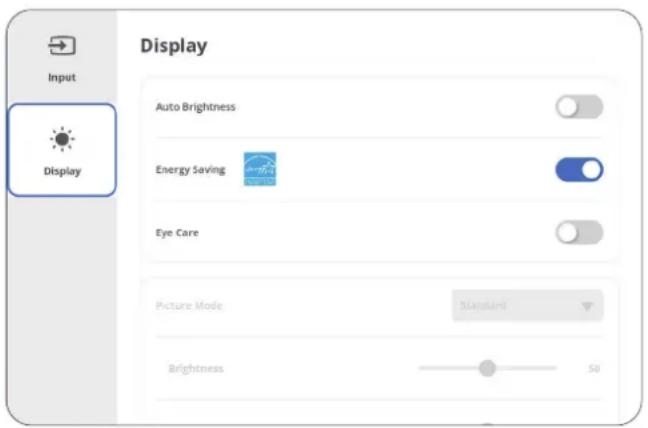 VIEWSONIC IFP6563-2C - Nabídka na obrazovce (OSD) – obecná nastavení - 2