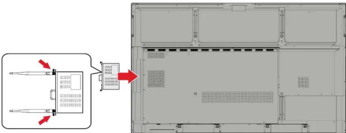 VIEWSONIC IFP6563-2C - Instalace slot-in PC (slot OPS) - 2