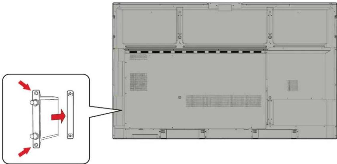 VIEWSONIC IFP6563-2C - Instalace karty Wi-Fi (slot Wi-Fi) - 2