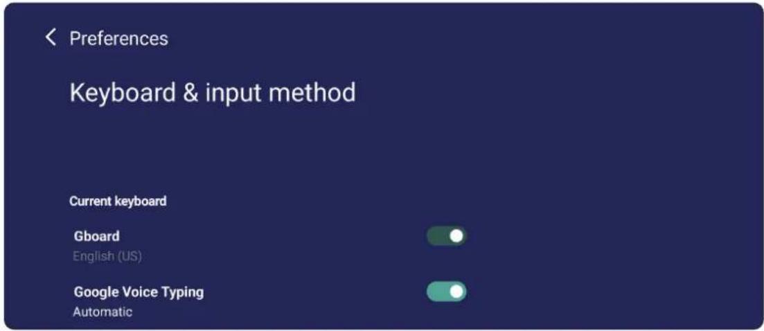 VIEWSONIC IFP6563-2C - Keyboard &amp; Input Method (Klávesnice a metoda zadávání) - 1