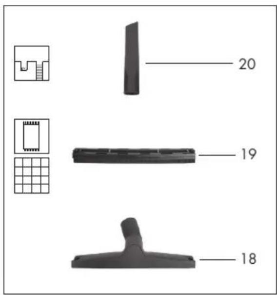 PARKSIDE PWD 20 C3 - Nass-/Trockensauger - 3