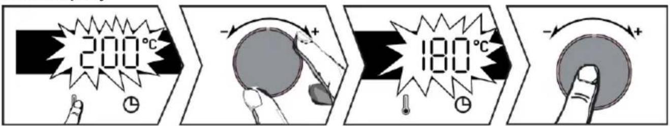 200°C - + 180°C - +