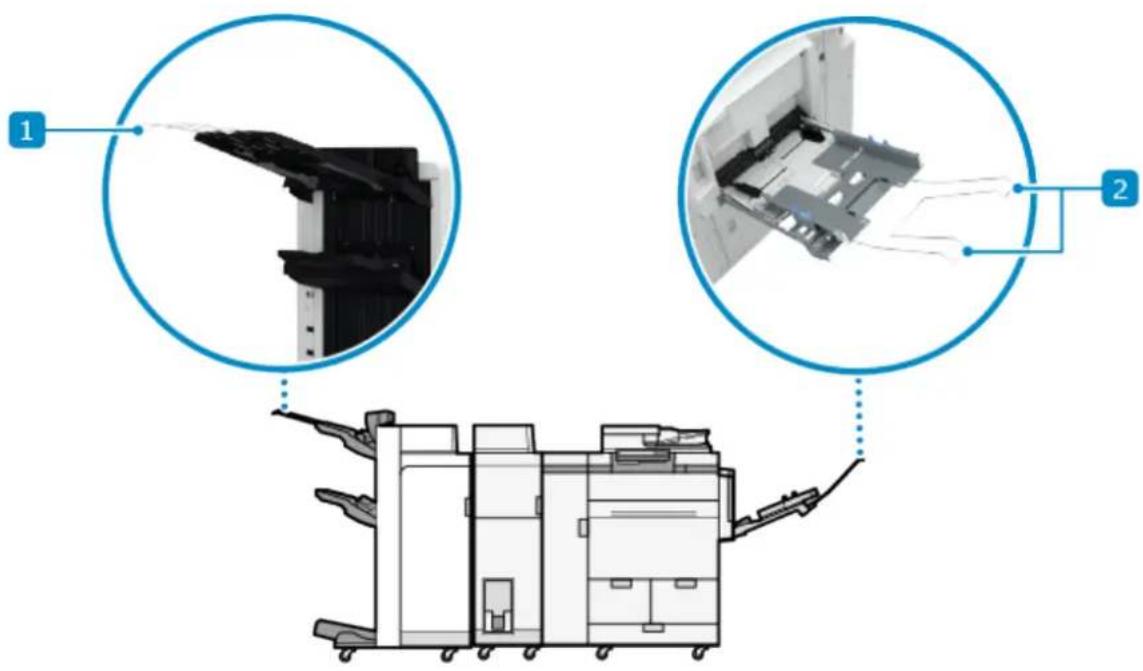 CANON imageFORCE 8186 - Long Sheet Tray-B - 1