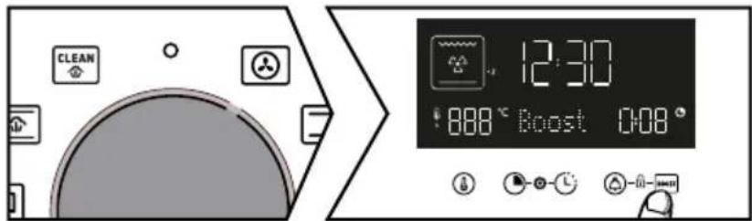 CLEAN 12:30 888 °C Boost 0:08 °