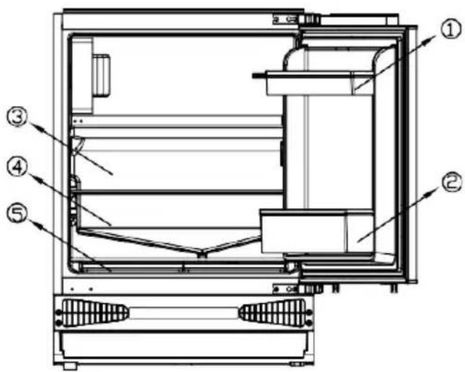 Kluge KC2124J - POPIS SPOTREBIČA - 1