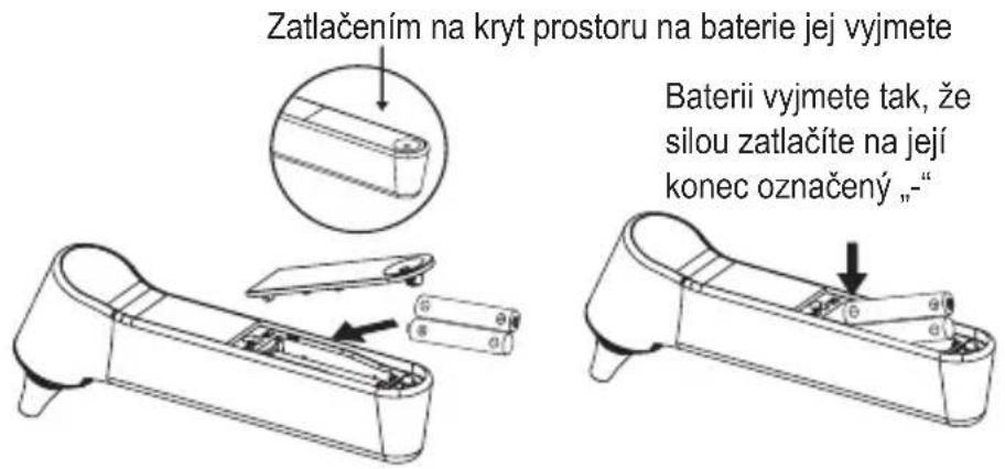 Meriden TM-19 - Vložení baterií: - 1