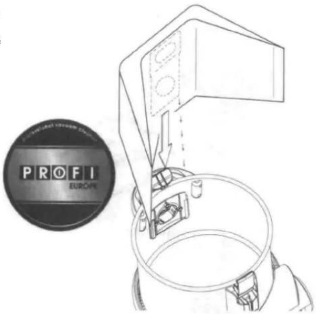 Profi 5.1 ST - Výměna sáčku: - 1