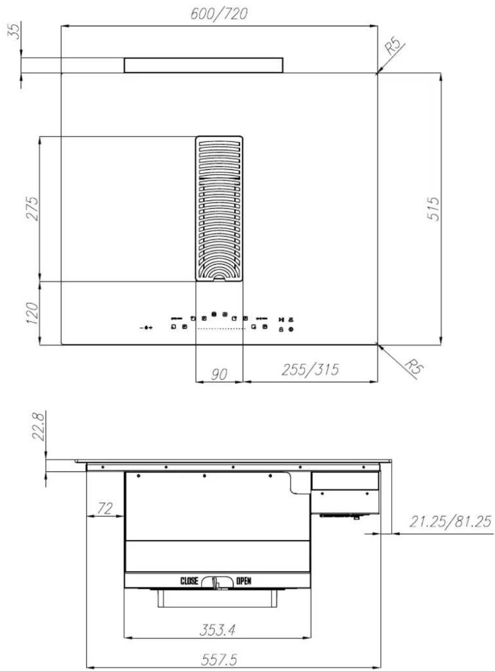 Ciarko Design Wizard Slim CDB7201C - 6