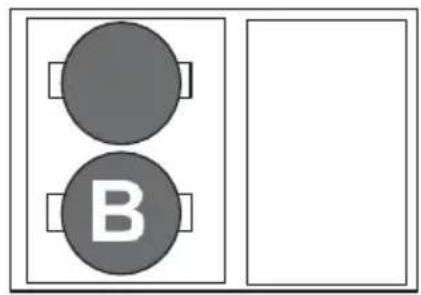 B
