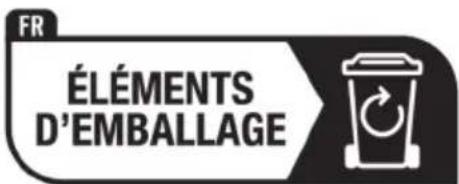 FR ÉLÉMENTS D'EMBALLAGE
