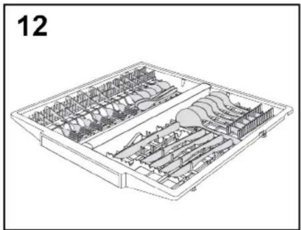 HAIER XI 6B0M3BB - KORZYSTANIE Z TRZECIEGO KOSZA (tylko w niektórych modelach) - 1