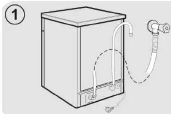 HAIER XI 6B0M3BB - DOPŁYW WODY - 1